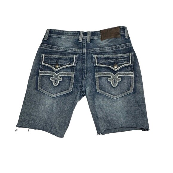 Blue Cult Denim Mens Jeans Shorts Size‎ 34 Distressed Jorts - Picture 2 of 11